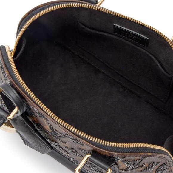 Louis Vuitton Limited Edition Black Sequin Monogram Eclipse Alma BB (2011) - Picture 11 of 16